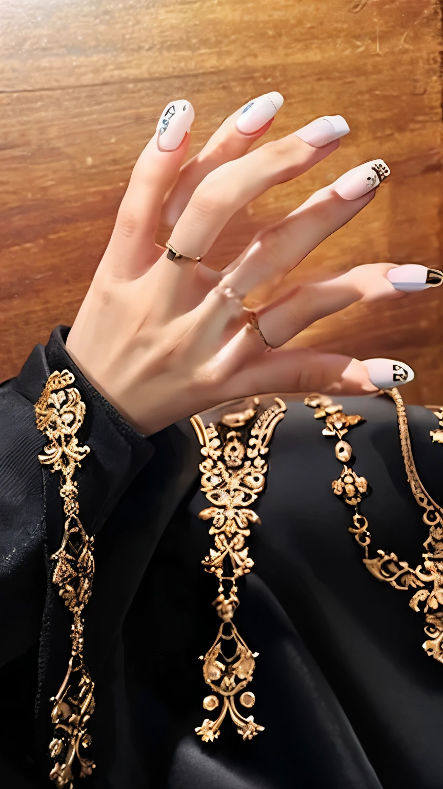 accurate and realistic human hand、 Detailed and precise fingers、 Beautiful Finger、 beautiful nails、 8kqulity、 Masterpiece