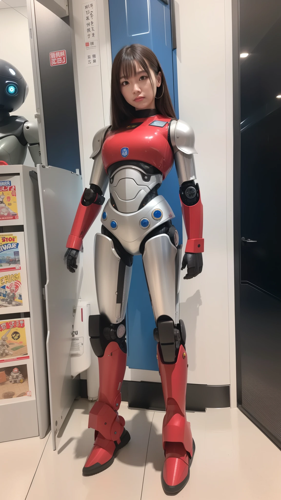 armored robot, Police, robot