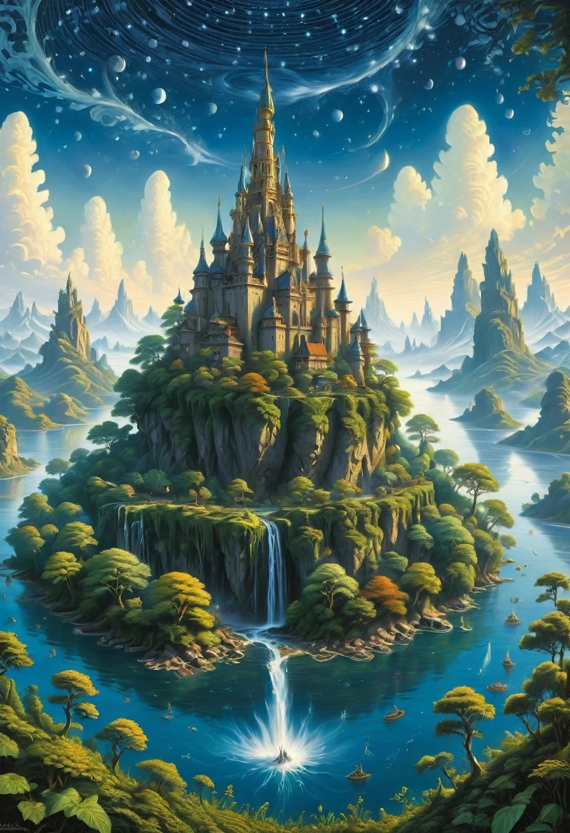 (Elf, Pointed Ears:1.4), detailed background, by Rob Gonsalves, best quality, masterpiece, very aesthetic, perfect composition, intricate details, ultra-detailed