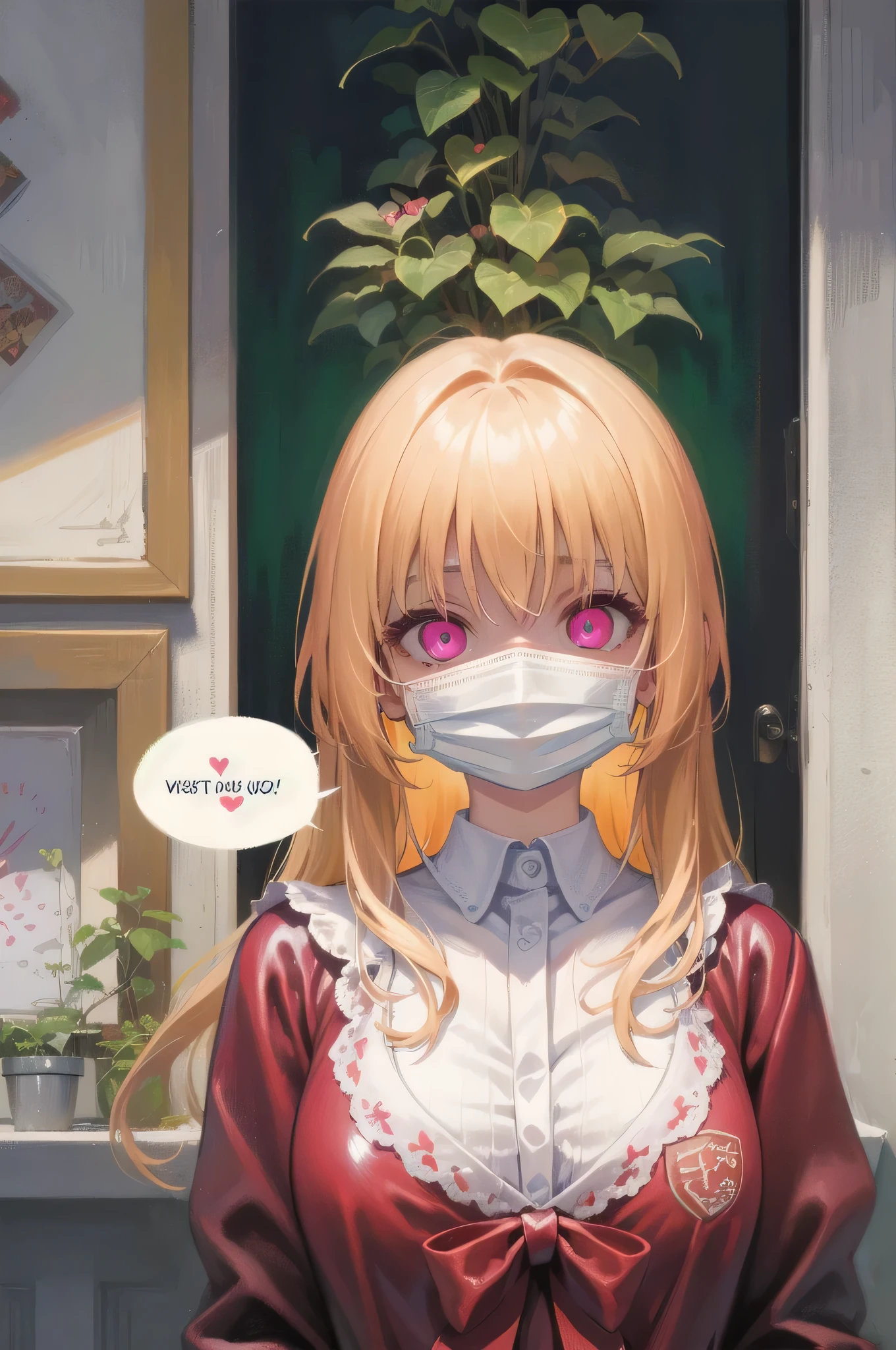 (Tabletop:1.0), (highest quality:1.4), (High resolution:1.2),(Latex lace mouth mask:1.3), Open your mouth, Sharp contours, boyish, highest quality, masterpiece,Glasses,Voice of the Heart,Breast milk,yandere,nsfw