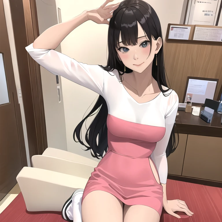 NSFW、(masterpiece, best quality:1.2), 1girl, solo.(((ダークブラウンの髪色、8ｋ)))((現実的 Hair, デリケートな髪, ツヤツヤで柔らかい髪)))((ストレートヘア))((フルヌード))8k, RAW写真, 最高品質, 非常に詳細, 超高解像度, 現実的, 現実的, 高解像度のRAWカラー写真, プロの写真, 非常に詳細, 8k壁紙, 素晴らしい, 細かく, 巨大なファイルサイズ, 非常に詳細顔, 非常に詳細目, 非常に詳細肌, 非常に細い指, 非常に詳細鼻, 非常に詳細口, 完璧な解剖学, 非常に詳細背景