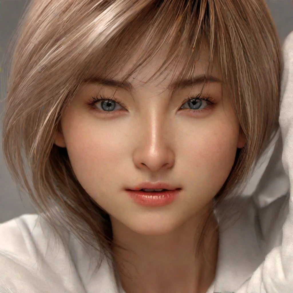 (highest quality, 8k, 32k, masterpiece), (Realistic), (Photorealistic:1.2), (High resolution), Very detailed, Very beautiful face and eyes, 1girl, Delicate body, (close, highest quality, Attention to detail, Rich skin detail), (highest quality, 8k), Very detailed, (Realistic, Realistic:1.37), Bright colors, (((Bust Shot))), (((Pure white wall background))), (((Look straight ahead)))
