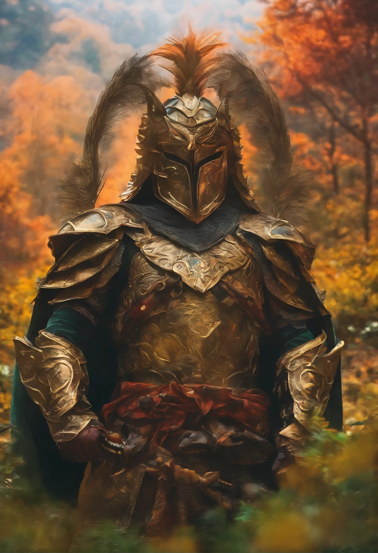 Make a man warrior, armadura leve, em dia de sol em um campo de gramas aberto, with woods around you, Swiss Alps (melhor qualidade,4k,8K,high resolution,Obra de arte:1.2), ultra-detalhado, (realista,photorealista,photo-realista:1.37),HDR,UHD, studio lighting, Pintura ultrafina,sharp focus,physically based rendering,extreme detailed description,Profissional,cores vivas,Bokeh,paisagens Tags: terreno gramineas, felicidade, paisagem verde, confronto, paz, Epic scene, guerrariors, criatura poderosa, magical atmosphere, campo de batalha grama, Chaotic Struggle, brave heroes, conquistar e proteger, breathtaking visuals, luminosidade intensa, imenso poder, mythical world.