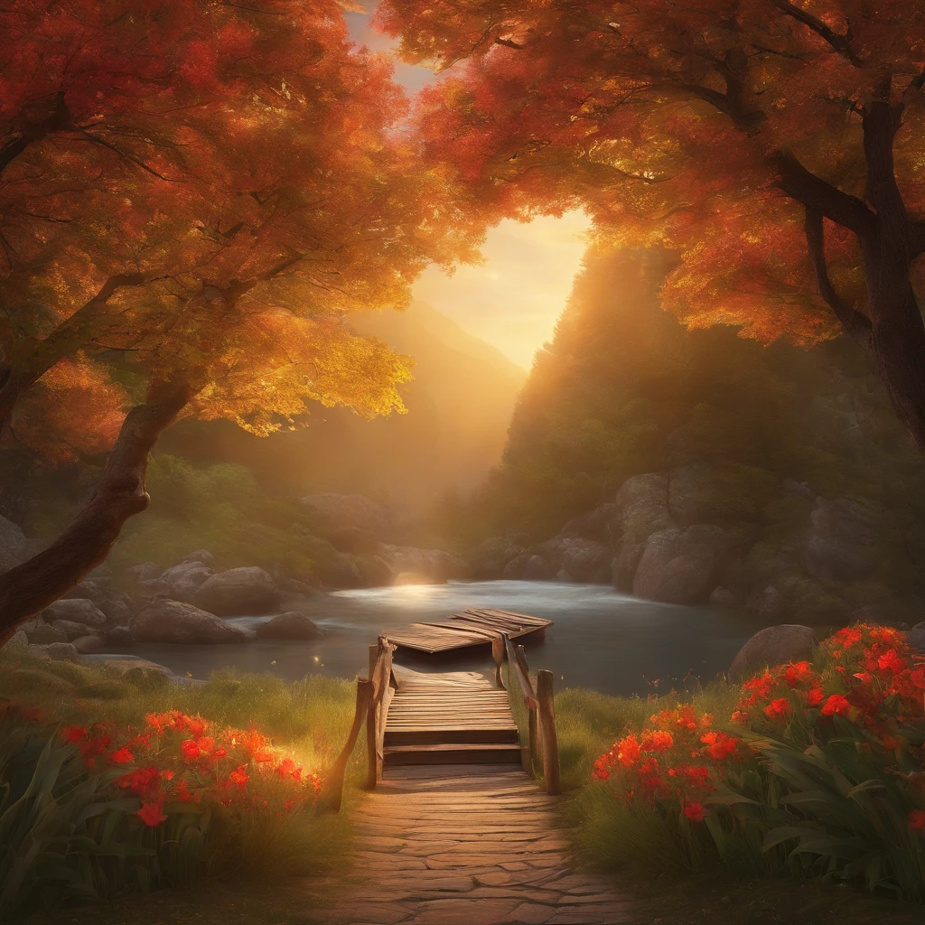 "Create an opening image for a video about the importance of gratitude. Include soft background music, pessoas sorrindo, paisagens serenas, and a gratitude journal being opened and written."