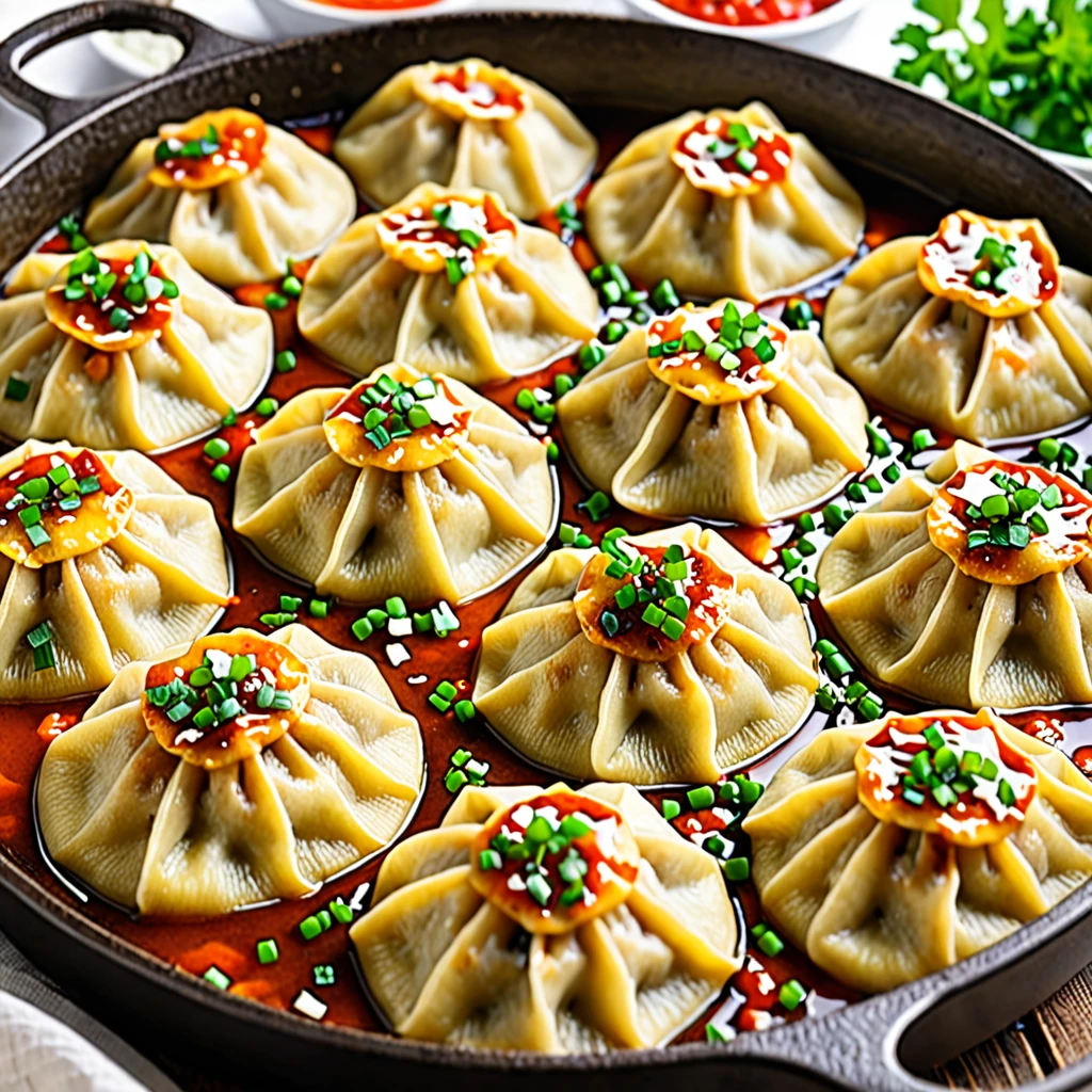 Baked dumplings