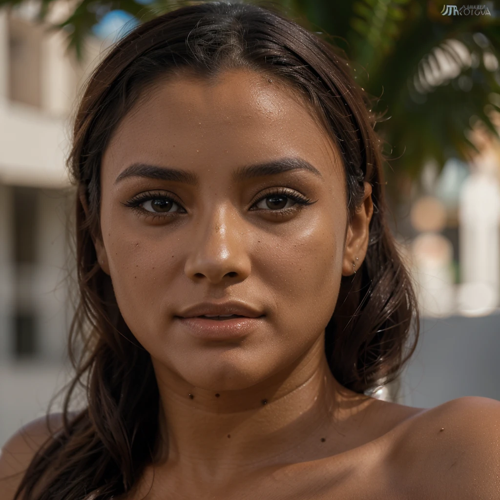 ((mulher morena)), ((ultra realista)), ((rosto perfeito)), ((cintura atraente)), (pele morena), super model