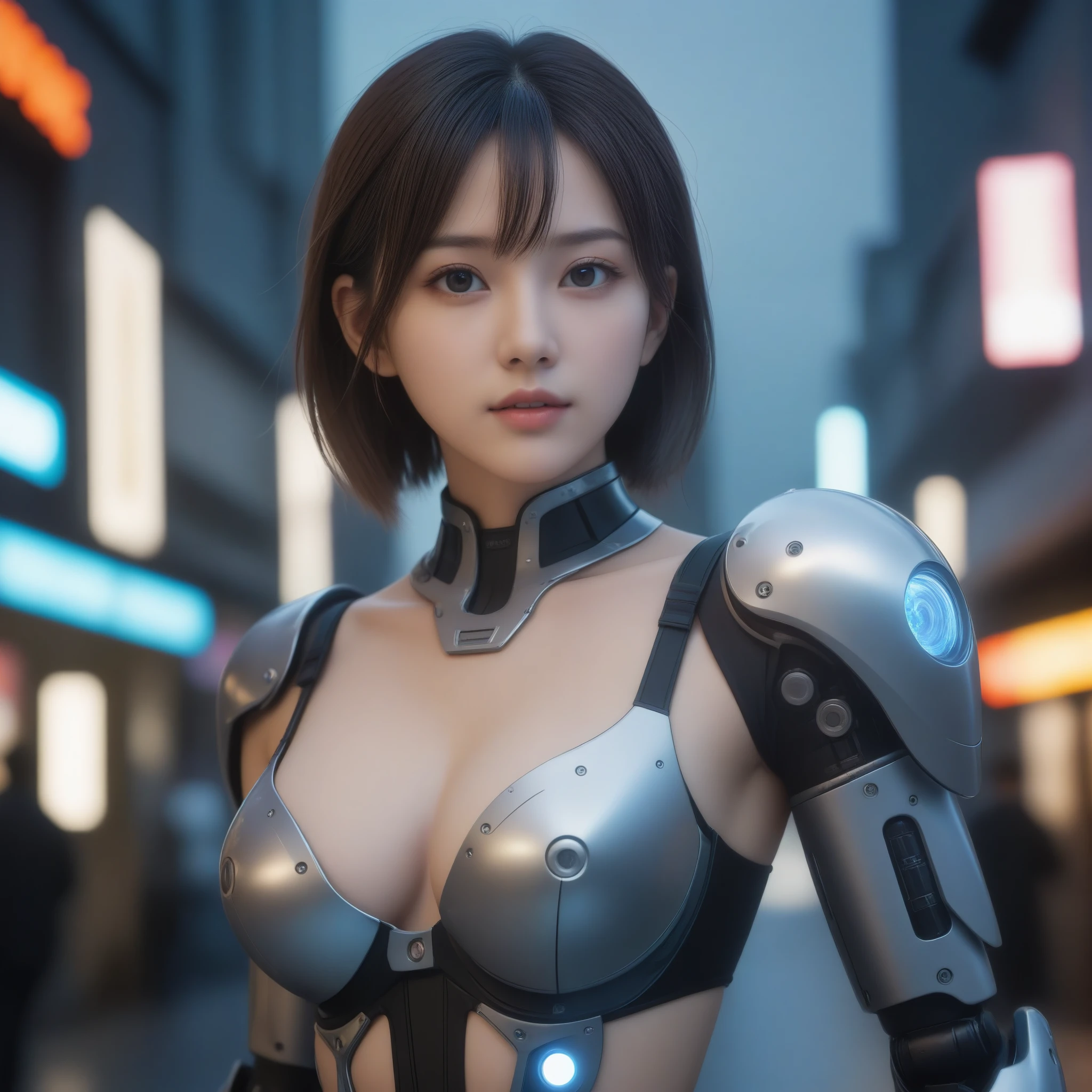 8K, 超High resolution, 最high quality, masterpiece, 超Realisticな, photograph, 1 girl, (43 years old:1.3), pretty girl, Cute face, Beautiful eyes in every detail, 細かくdetailedに, High resolution, high quality、Perfect dynamic composition, Ultra Realistic, 8k, 超High resolution, (Realistic: 1.6), Realistic, Ultra-Realistic 8k, 非常にdetailedな CG Unity 8K 壁紙, RAWphotograph, ((最high quality)), ((masterpiece)), (非常にdetailed: 1.3), 3D, (Bikini situmeka: 1.3), Beautiful cyberpunk woman piloting a mech in the ruins of a forgotten war city, Ancient Technology, High resolution (High Dynamic Range), Ray Tracing, NVIDIA, Super Resolution, Unreal 5, Scattered beneath the surface, PBR Textures, Post-processing, Anisotropic Filtering, Depth of written boundary, Maximum clarity and sharpness, Multilayer Texture, Albedo and highlight map, Surface Shading, Accurate simulation of light-matter interactions, Perfect Proportions, Octane Rendering, Two-tone lighting, Low ISO, White balance, Three-part method, wide aperture, 8k RAW, Highly efficient subpixels, Subpixel Convolution, Luminous Particles, Light Scattering, Tyndall effect、See through 、Look at the audience、beauty,Long neck、Smile a little、Please close your mouth and laugh、(((Ideal body proportions))),A cup small breasts :2,、Portraiture:2、Perfect Anatomy、Vivid details、detailed、超Realisticな、Light and shadow,Strong light,Fashion magazine cover,Thin lips