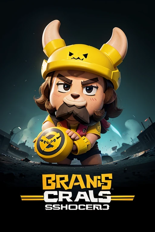 Hazme un logo de Brawl stars el juego q sea llamativo y original