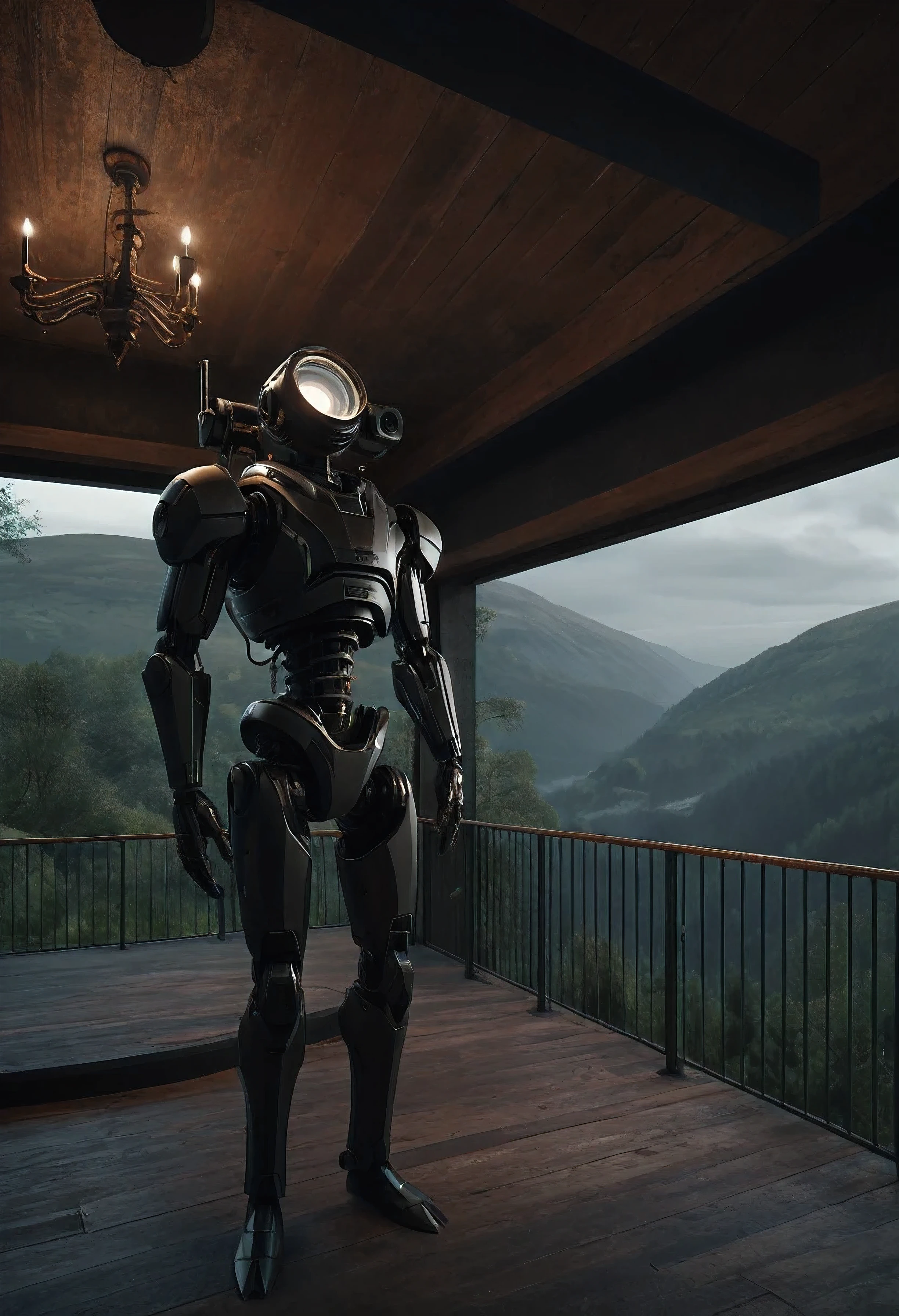 Create an immersive, full-view scene that transports the viewer to a world of wonder and awe. The composition fills the frame completely, providing an immersive and impactful visual experience.
Lighting is meticulously planned to highlight each element of the scene, creating dramatic contrasts and highlighting subtle details. Natural and artificial light sources are combined to create a captivating and exciting atmosphere.
A cena inclui uma variedade de elementos visuais, como paisagens deslumbrantes, arquitetura impressionante, human figures or fantastic creatures. Every detail is captured with precision and clarity, permitindo ao espectador explorar e descobrir cada aspecto da cena.
The camera used is a high-resolution camera capable of capturing in full view., equipada com uma lente de grande angular de alta qualidade. Aperture is adjusted to ensure wide depth of field, permitindo que todos os elementos da cena estejam em foco, from foreground to background.
Camera settings are optimized to capture a wide dynamic range, ensuring sharp details in both bright and dark areas of the scene. The end result is an immersive and captivating image that invites the viewer to immerse themselves in the world represented and explore each aspect with wonder and fascination.."
