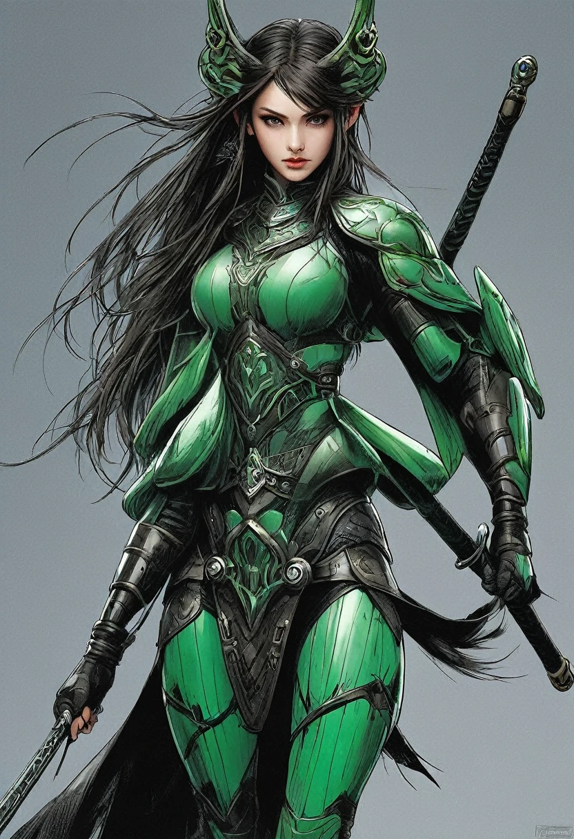 imagen futurista, plano general cuerpo entero, majicMIX horror model ,CeltPunkAI,BiopunkAI 2 , hermosa guerrera:1.5, ((solo)) Lleva un traje de combate, action pose Front light . ((obra maestra)), ((mejor calidad)), muy detallado,, V0id (obra maestra: 1.3), (mejor_calidad: 1.3), (ultra_detallado: 1.3), 8K, extremadamente_Por supuesto, Realismo, (ultrarrealista: 1.3), coloration, hermoso, Photorealistasc, realistas,hd,