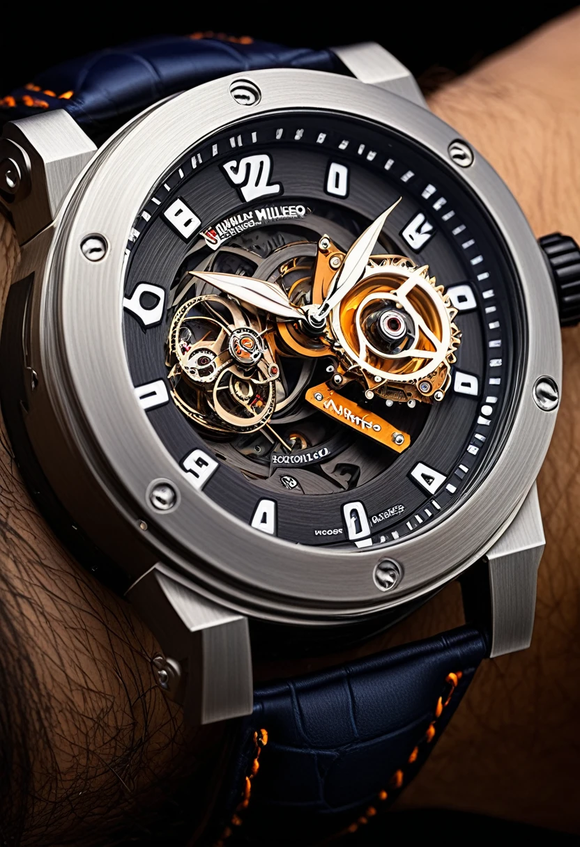 Hasme un reloj Richard Miller con Naruto y un Tourbillon 