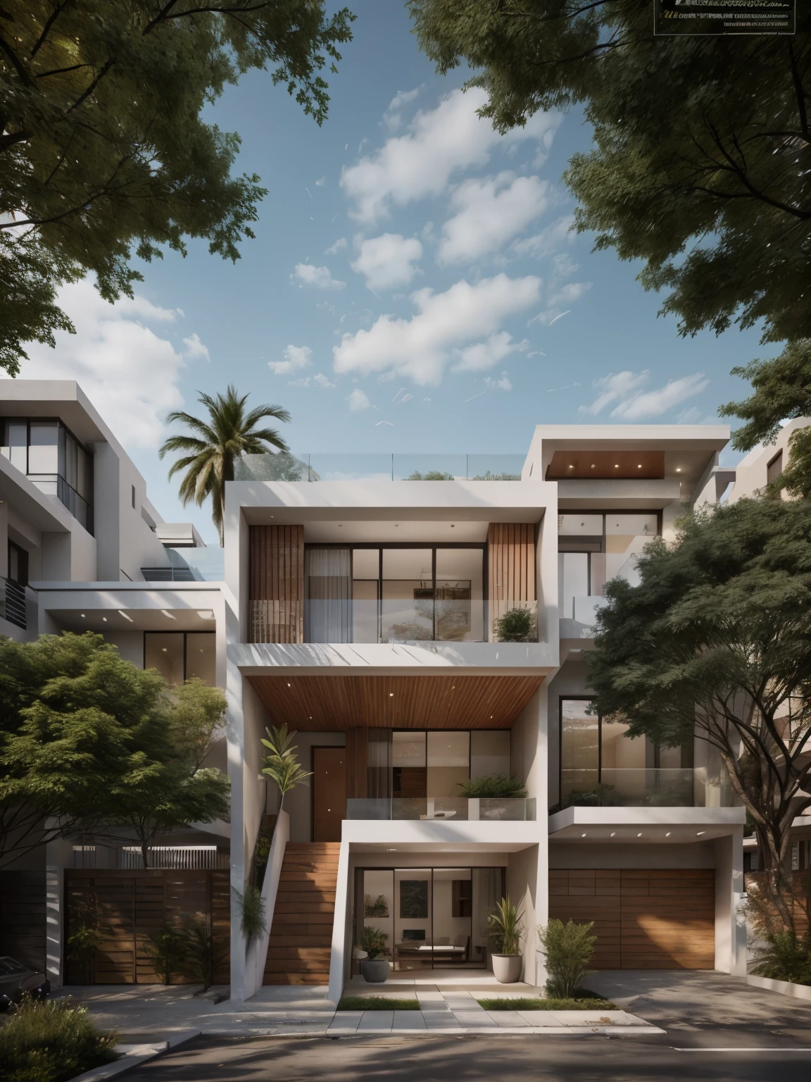 House,glass window, high quality architectural art, architecture art, architectural illustration, contemporary architecture, mono,beautiful and realistic photos, busy surrounding space, realistic trees, surrounding landscape is the city, soft light, late afternoonchrome drawing, realistic architecture, architectural rendering, architectural sketch, in style of zaha hadid architect, architectural concepts, architectural concept, rounded architecture, architecture drawing, artistic drawing, exquisite architecture, beautiful artist rendering, architectural render