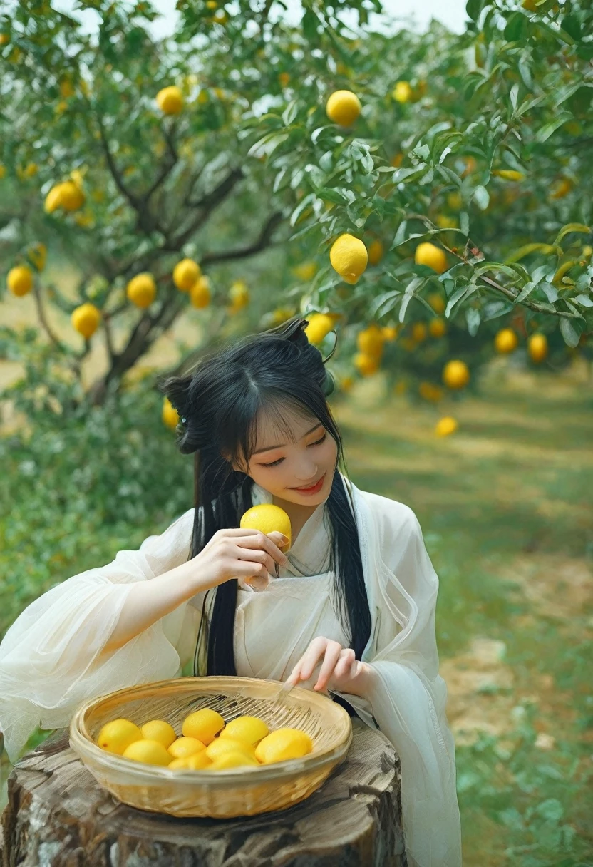 1 Girl，Eat lemons，xianxia，Chinese style