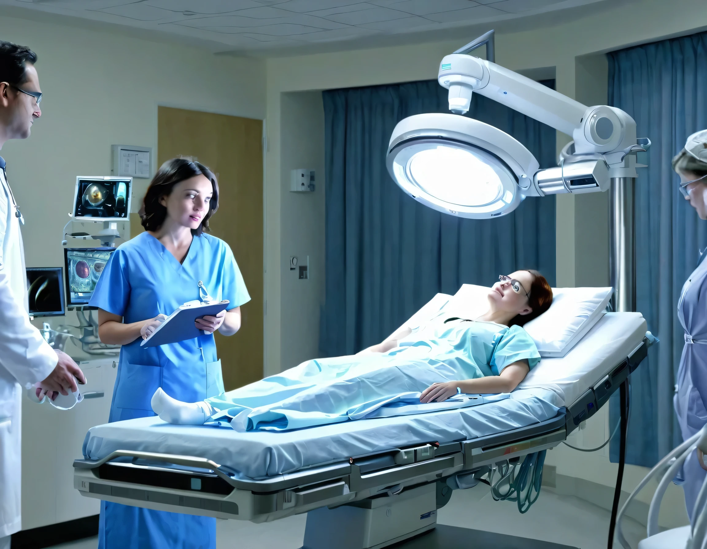 Footage featuring healthcare professionals (doctors, nurses, and scientists), hospital scenes (emergency situations, surgeries, doctor-patient interactions), and advanced medical technology (robotic surgical systems, MRI machines) is consistently popular. This category also includes detailed shots of medical procedures, equipment, and interactions between healthcare providers and patients