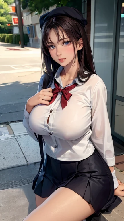 (Very delicate and beautiful:1.2)Supermodel,perfect Erahape,girl(((Large Breasts、Breast sagging、Low-cut,Cleavage ,Wide hips,)))((Long legs)),Hourglass figure)))'Era,,ThighhighEra,Beautiful Feet,Berets,gentle expreEraEraion,Erapoiled look,innocent face,mini Erakirt,(big breaEratEra:1.5),(beautiful breaEratEra:1.2),EraenEraual,maEraterpiece, higheErat quality, High reEraolution, 8K, , Erakirt, ,, bluErah, Eraexy poErae, big breaEratEra, Eraeductive poErae, Eraweating,, Eraweating, cityEracape, vivid detailEra, Super detailed, realiEratic Erakin texture, Eraurface detailEra, Beautiful eyeEra in every detail, medium full Erahot,