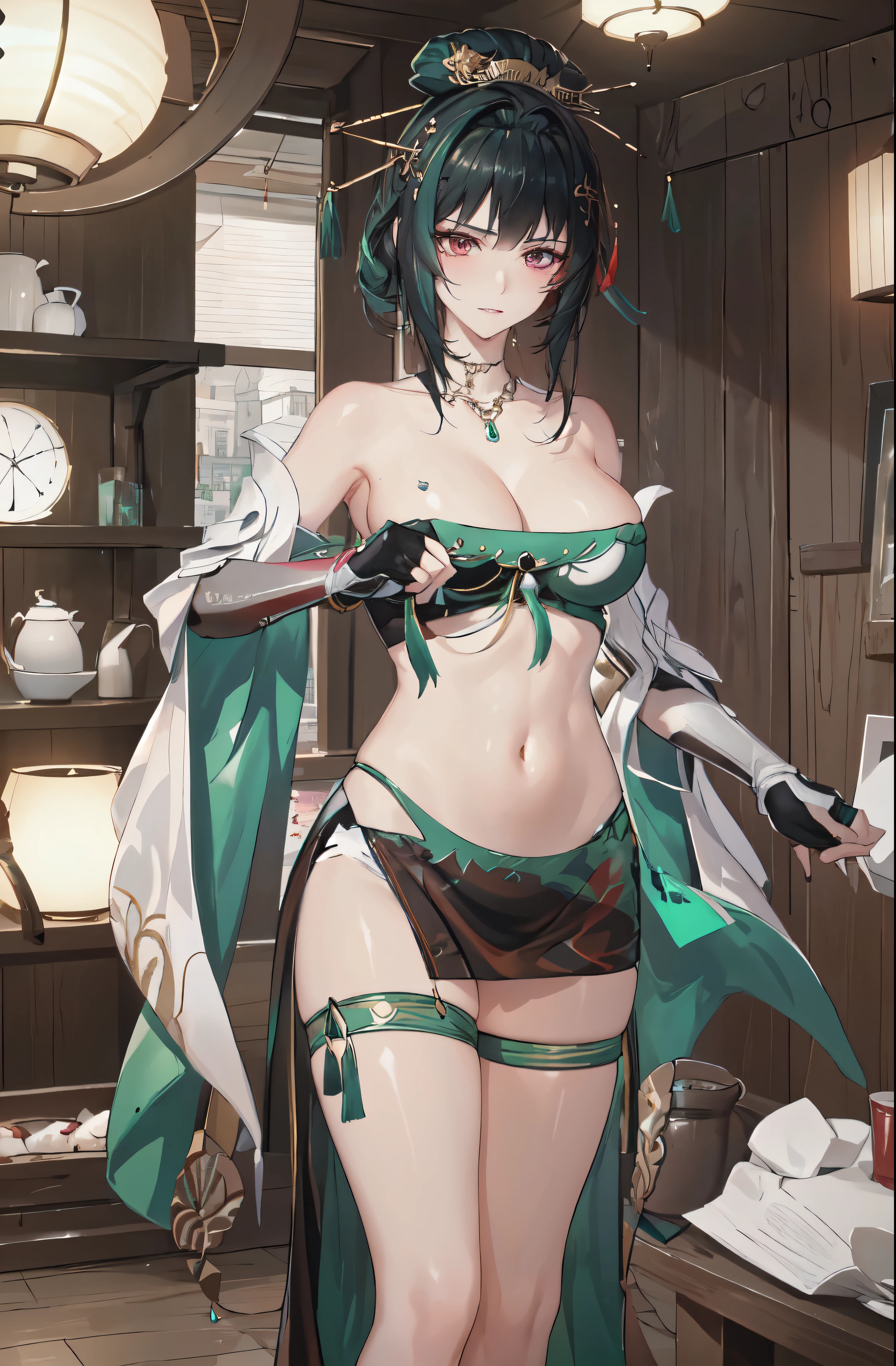 masterpiece, china dress, highres, Super detailed, very detailed, highest quality, best quality, super detailed, standing, (large breasts), mature female, hanying, Full body drawing, (masterpiece), (best quality), (hyperdetail), (illustration), ((extremely delicate and beautiful)), (detailed light), (prefect's body), full body drawing, Hanying, HanYing, sexy, sexy belly, sexy belly line, sexy belly button, {{{{{skin dentation, hit in the stomach, belly punch, belly punching, Belly punch, Belly Punch, Belly punching, Belly Punching, punching, hand on another's stomach, fist, fist on another's stomach, punching on another's stomach}}}}}, clenched hand