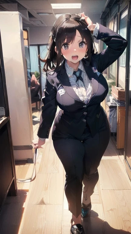 (must be follow these prompts:2),masterpiece,best quality,extremely detailed,photorealistic,(one woman:2),(genuine japanese looks:1.5),(adult woman but girly looks:1.4),(she is fresh rookie of the office:2.2),(girlish face:1.6),(ladies business suit:1.4),(adorable face:1.4),(in tokyo:1.4),(a little plump face:1.5),(a little tiny height:1.4),(a little fat legs:1.3),(a little short legs:1.2),(a little plump hip:1.3),(natural face:1.8),(must be her business pants on:1.5),(she looks like japanese idol:2),(do not cut out her clothes:1.5),(normal body structures:1.9),(displayed one woman on single picture:2),(voluptuous body style:1.9),(she looks like a lolita:1.7),(jizzy foots in loafers:1.2),(old semen adhered her intervaginal side-wall under her trousers:1.9),(at working in this office:2.3),(her crotch area is unwashed for one month:2.3),(formal colored suit:2),(salacious ropes tangled over business suit:2.1),(sensual restrained over trousers:2.2),(touching ropes get her orgasm:2.3),(repeating spasms for mighty electric orgasm:2.4),(frousy love juice permeating her trousers:1.9),(squirming for leaking love juice but her business trousers on legs:1.9),(fresh rookie with tough suit:2),(viscously salacious pussy beyond trousers:2),(office formal suit:2),(extremely detailed drawing pussy juice through trousers:1.8),(salacious male stuff thoroughly trifled with her but her business trousers on legs:1.9),(worst ending for herself:2.5),(a little plump or glamorous under suit:1.2),(her body include jizzy annual and pussy under her suit everyday:2.1),(nakadashi:1.8),(invisible violating goes on ever after:1.5),(so many seminal venting repeated on tough lady's business suit:1.6),(viscously lady's business suit must be fully on ever after:1.6),(unbelievably viscous for seminal plasma on her lady's business suit:2.2),(permeating frousy:2.2),(harf-dried seminal viscous permeate rookie's lady's suit so frousy:2.2),(smoothly permeate thoroughly the all:1.9),(permeated seminal-X:1.4)