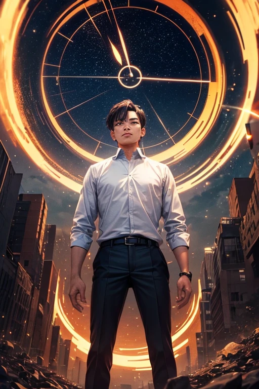 ดูเหมือนหน้ามนุษย์man, transdimensionalist, time traveler,brown,sad,stars,man