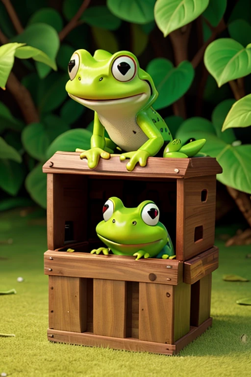 frog in a box