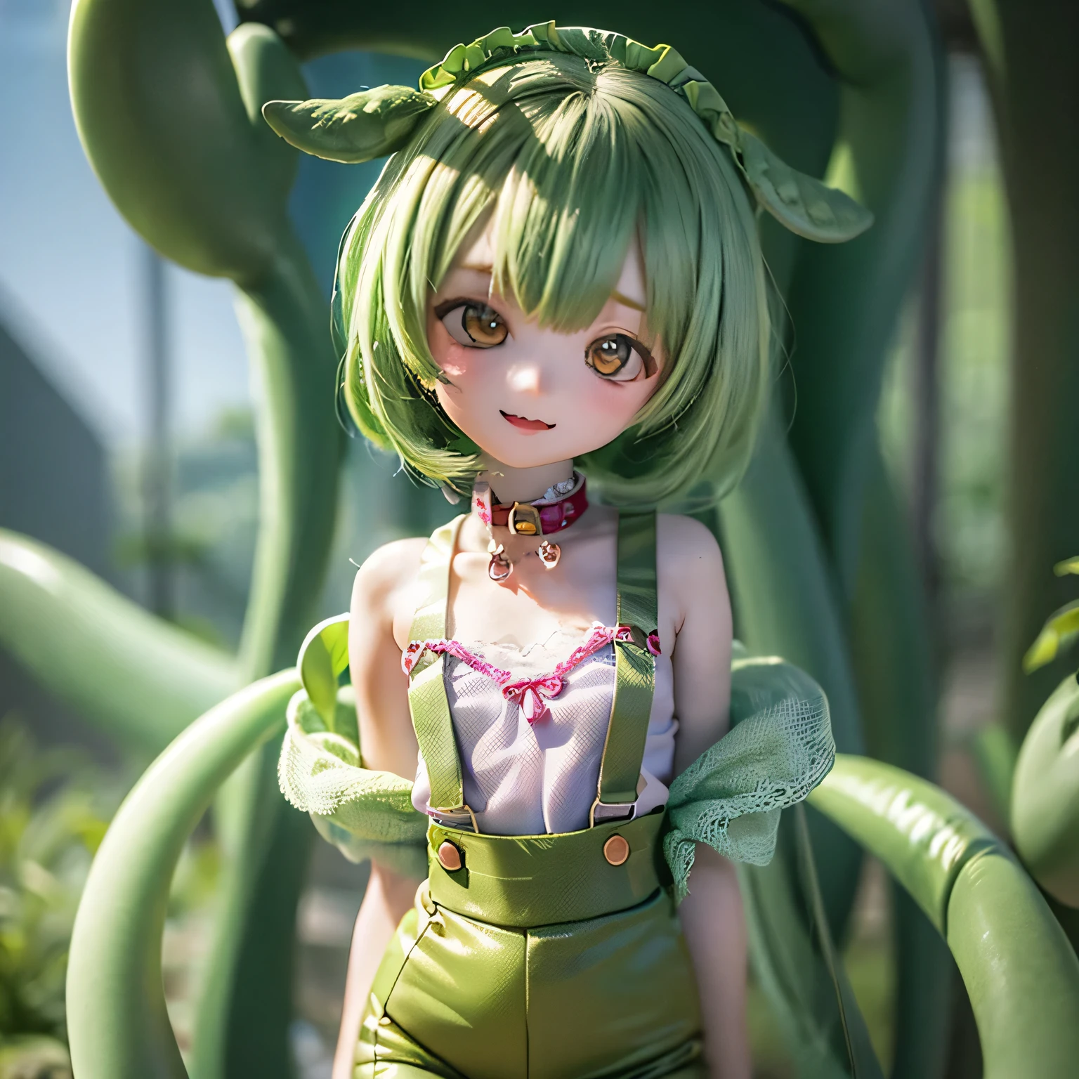 Detailed prompts for generating high quality images using the stable diffusion method are、、、、、:
(((((((a bit)))))))Use Body Shape Lots of Zundamon(child:1.2)(((((Little)))))
"(((smile))), (Digital Art:1.1, High resolution, masterpiece:1.2), (Bright colors), (Confident expression), ((((a bit)))) letter, (Green Hair), A girl with a distinctive hairstyle and a body like zunda, (Confident expression), ((((a bit)))) letter, (Green Hair), (Green underwear), ((((8. A relaxing space surrounded by greenery))))) Proud face"Walking around the city((((((child)))))