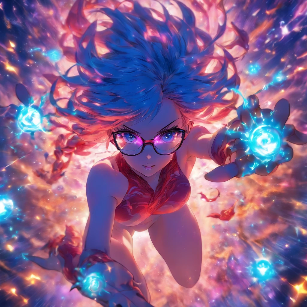 Planet Summoning Female whole body nude Glasses
