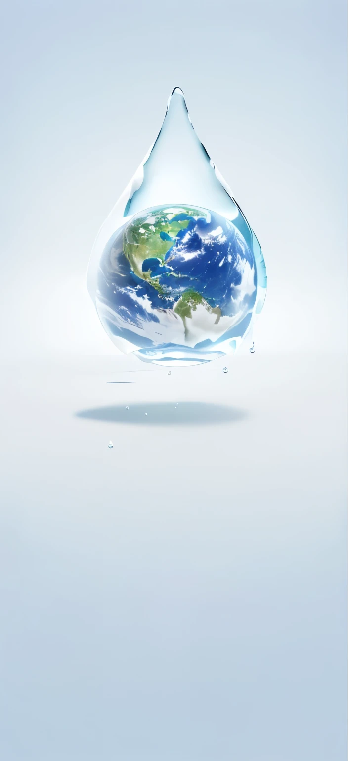 A drop of water的图片,There is a planet inside, 背景中的Earth, 窗户上的Earth, Earth仪在上面, 外面是Earth, blister, 背景中的Earth, 与Earth in the background, Water Drop, 行星Earth背景, 与Earth, Glass ball, A drop of water, Alien planet covered with water, Earth
