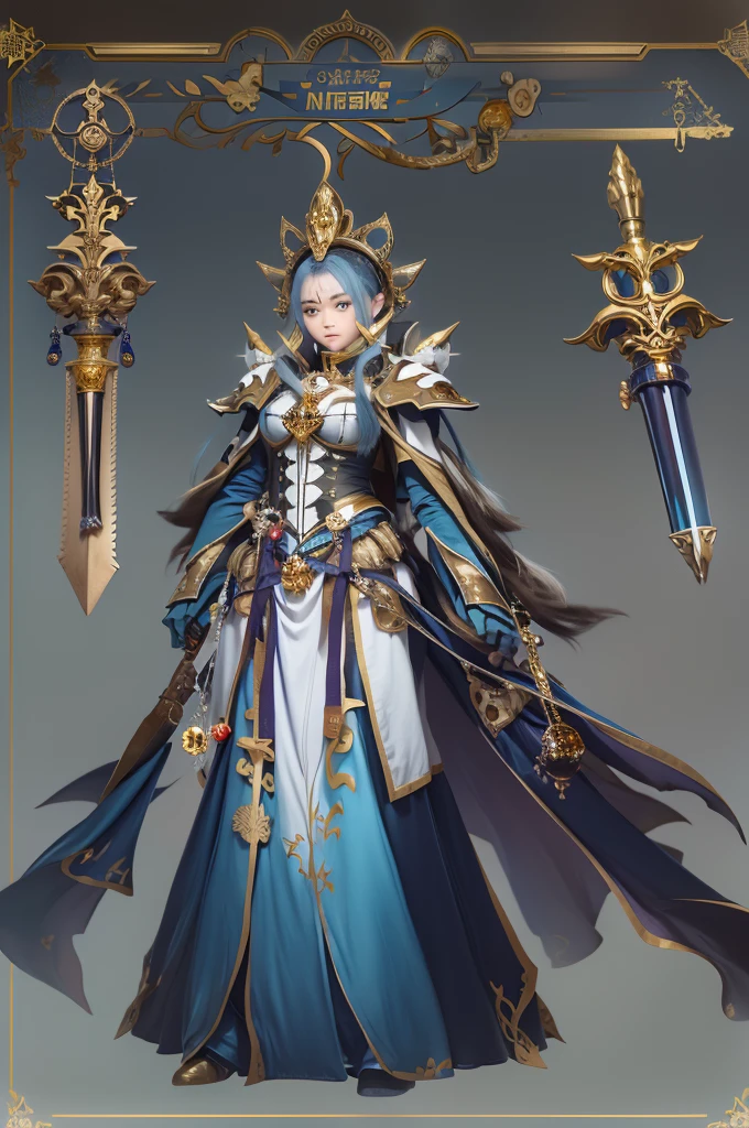 (Tabletop), Professional , masterpiece、highest quality、Photo Real , Depth of written boundary ,(Wind element),close,Dreams are magical,tornado,lightning,(Gemstone Gold Jewel Body:1.6),(Matte Blue、Jewel Gold Weapon_、(Metal:1.4),Gorgeous Jewel Metal Weapons ,(( Details of the Hero's Sword)) , Black Castle Background ,Warhammer 40K , Acquired sisterhood,Detailed decorative jeweled crown、Brown Hair、((Gangl Forest Background))、美しい白people美people、1people、Dynamic Angle,(((Detailed diamond crown)))、Particles of light、Cleavage、Combat pose、(16k, RAW Photos, highest quality, High resolution), High-definition RAW color photos, Professionalの写真, (Layered silhouette: 1.2), Complex patterns, (Realistic, Photorealistic: 1.3), (Japanese Girls), Big Breasts、Very firm breasts、are not drooping、Cleavageが見えている。Too much exposure、(NSFW)、Shine、(Detailed face: 1.2), (masterpiece: 1.5),Fine-grained beautiful skin, (cute: 1.2), (sexy), (highest quality: 1.2), (1peopleの女の子: 1.3), (solo, soloフォーカス), 完全に正常なpeople間の体型, people間の解剖学に忠実な女性の描写, A representation of a healthy, balanced and vibrant woman。Too much breast exposure。
「No deformed or unnatural body parts」No missing limbs。Normal number of heads, limbs。Head, limbs, and thickness are normal for height。The number of heads is one。Body length is anatomically normal。