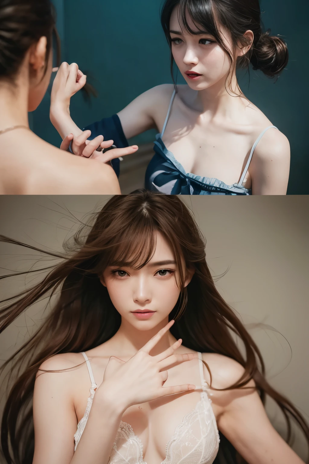 Super fine illustration、anime、nsfw、medium_breats、{masterpiece}、intricate details,{best quality}、{beautiful detailed glow},>{low quality}, {worst quality},out of focus,ugly,error,jpeg artifacts,lowers,blurry,bokeh bad anatomy,long_neck,long_body, longbody,deformed mutated disfigured,{{missing arms}},{{extra_arms}},{{mutated hands}},{{extra_legs}},{{bad hands}},{poorly_drawn_hands},{malformed_hands},{missing_limb},{floating_limbs},{disconnected_limbs},{extra_fingers},{bad fingers},{extra_tails},{liquid fingers},{poorly drawn fingers},{missing fingers},{extra digit}, {fewer digits},ugly face, {deformed eyes},{partial face},{partial head},{bad face},{bad eyes},inaccurate limb,cropped,two shot