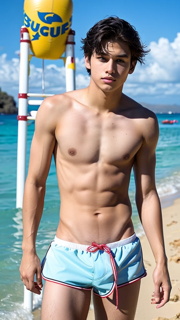 male Age 18 swimwear hawaii lifeguard cool