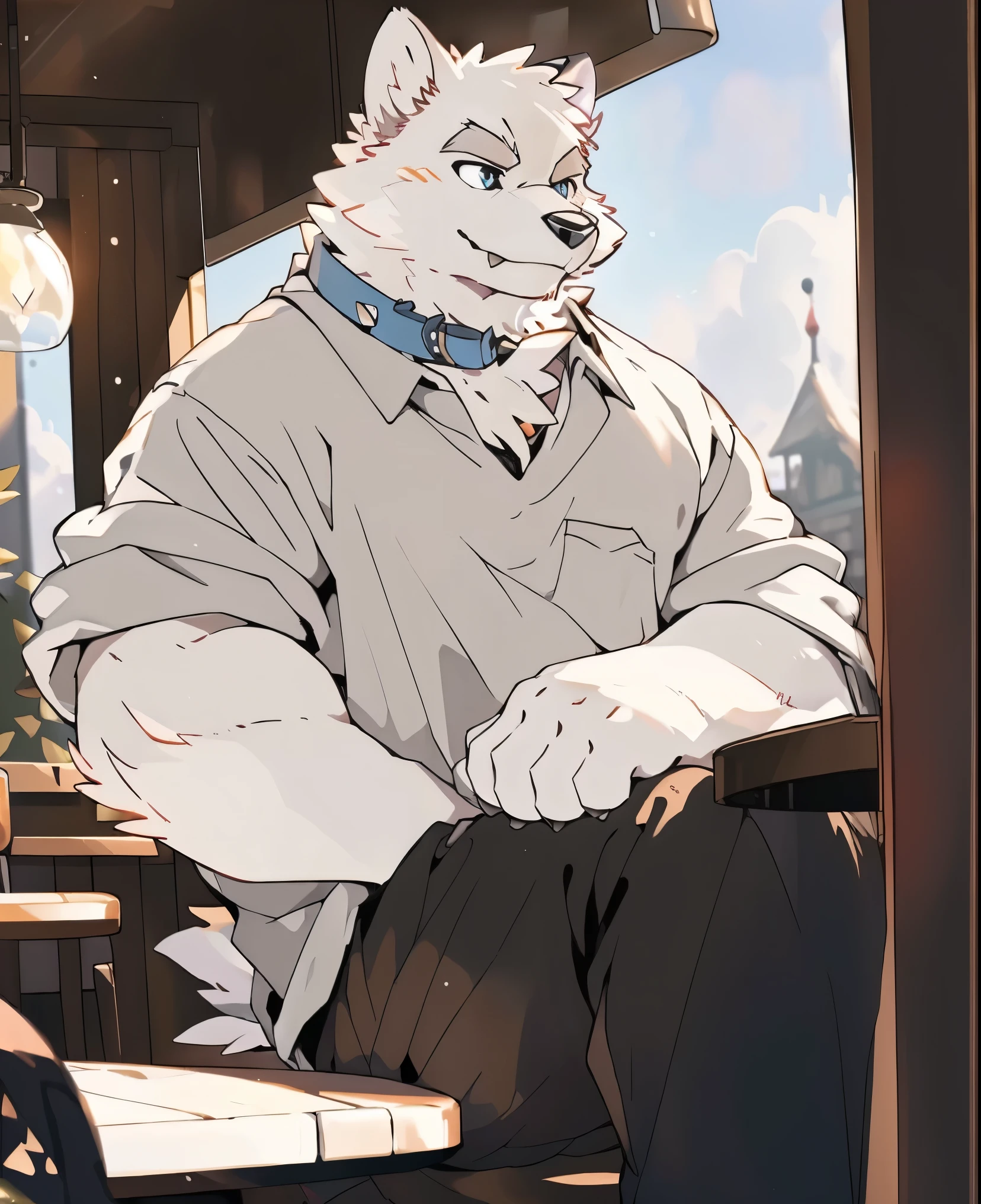 Coffee shop on the street