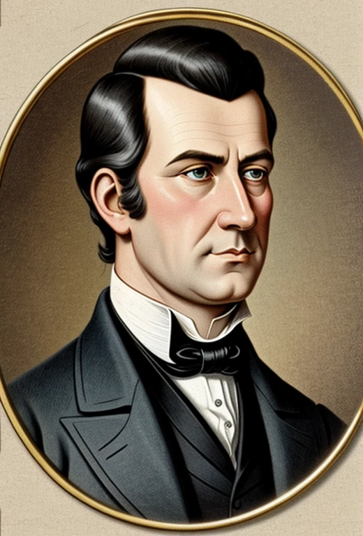 19th Century German aristocrat,1800s, 19th century, King of the Hill animation style, style of Mike Judge art
