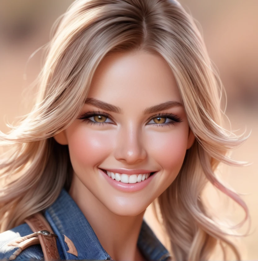 light blush,smile,detailed pupils,cowboy shot, , ( ,), looking at viewer,beautiful woman girl,(skindentation:1.2), shiny skin, best quality, ultra high res, (photorealistic:1.4),