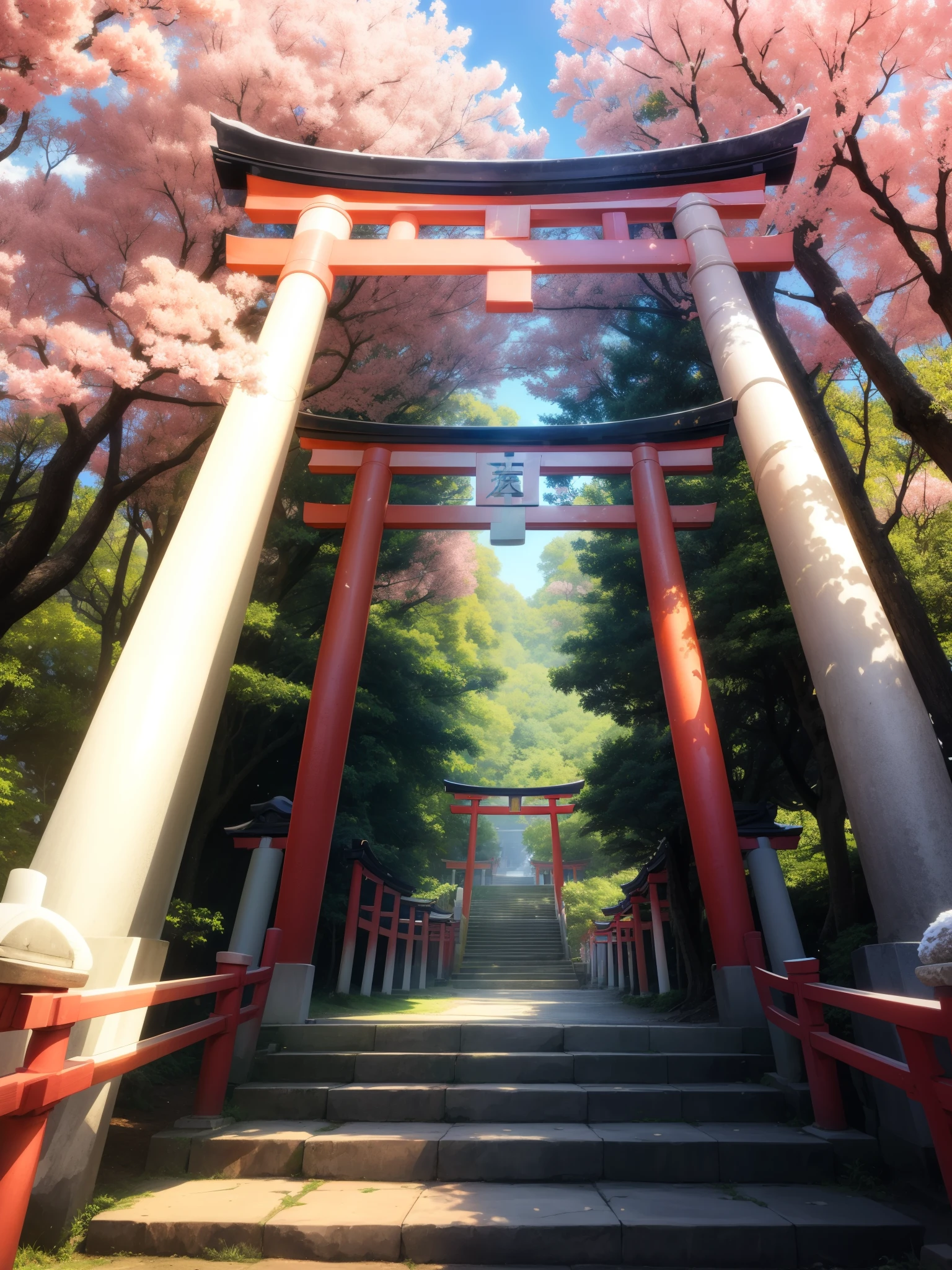 What is Senbon Torii?、It is the symbol of the approach to the shrine, creating a mysterious and overwhelming landscape.。A row of red torii gates、It covers the approach to the shrine as if it continues forever.。This torii tunnel、It is a passageway that connects the everyday world with the sacred realm.、Visitors々We invite you to a mysterious space of another dimension.。

When you pass through the first torii gate、The vivid vermilion fills the field of vision、The contrast of light and shadow created by the rows of torii gates makes the shrine even more beautiful.。Walking between the torii gates、Surrounded by nature and silence、The red torii gate and the green tree々It creates a beautiful contrast with the blue sky.。The name of the donor is inscribed on each torii gate.、It is filled with countless prayers and wishes.。

As you walk along the Senbon Torii approach、The road gets tougher and tougher,、Without feeling tired、In fact, walking purifies the mind.、I feel as if divine energy is filling my body.。The natural light coming through the gaps、It's like God々It felt like a blessing、It gives me the courage to go deeper.。

The road with the torii tunnel continues、There are uphill and winding roads、You can enjoy a variety of scenery。The scenery lined with torii gates、Four Seasons Discount々Change your expression to、Cherry blossoms in spring、Blue in summer々Tree々、Autumn leaves、In winter, snow scenes、Every time you visit, you will discover something new and be impressed.。

The seemingly endless path of 1,000 torii gates leads to the shrine.、Not just a tourist spot、It is also a place like a mirror that reflects the innermost thoughts of the soul.。With every step, my heart is purified.、Visitors naturally enter into a state of quiet introspection.、It makes me want to offer a deep prayer.。The Thousand Torii Gates、It is a sacred space that embodies the traditional culture and spirituality of Japan.、Visitors々It will leave a lasting impression and lasting memories.。