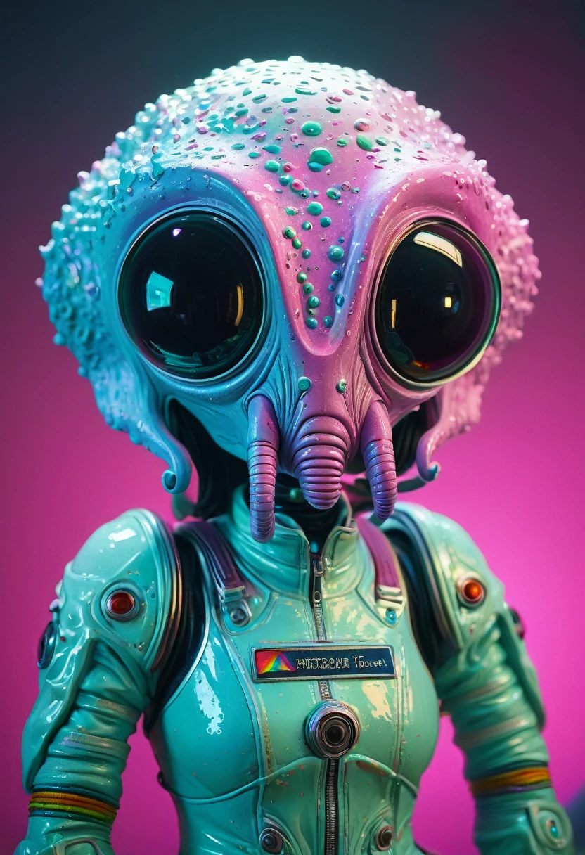 8K, ARTISTIC photogrAphy, best quAlity, mAsterpiece: 1.2), A (potrAit:1.2) Don Bluth Style ASTRONAUT Cthulhu pink Toon Doll, full body RAW candid cinema, cyan hair, 16mm, color graded portra 400 film, remarkable color, ultra realistic, sad admosphere, dark lighting, oppressive atmosphere, depressive colors, kodak portra 400, photograph,r, Natural Light, Pinhead lighgts, blur reflection, Brush Strokes, Smooth, abstract, Splatter, Oil On Canvas, rainbow colors, fractal isometrics details bioluminescens : a stunning realistic photograph of wet bone structure, 3d render, octane render, intricately detailed, titanium decorative headdress, cinematic, trending on artstation | Isometric | Centered