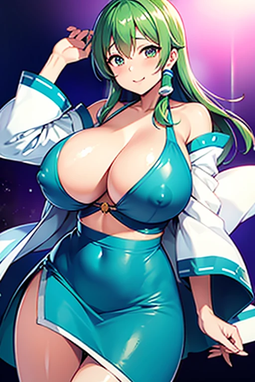 Sanae Kochiya　Big Tits