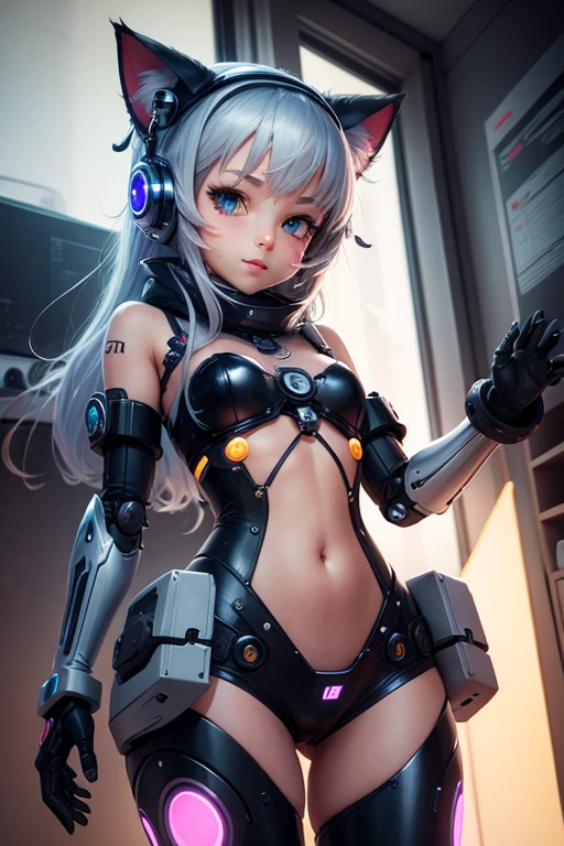 Robotic catgirls