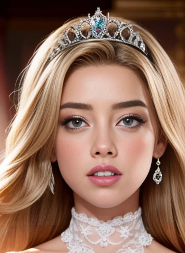 AMBER HEARD BARBIE 35 years old with TIA and pink dress on her head, Retrato cuerpo completo de Barbie, barbiecore, animated barbie doll, princesa de pelo rubio, Princesa de la Inteligencia Artificial, Hermosa princesa femenina, Barbie, Una hermosa princesa, Barbie or Ken dolls, Retrato de princesa, Plastic Barbie doll, Retrato de una princesa, mujer princesa, Realista. foto de disney realista, trae puesto un vestido de gala rosa, tiara corona en la cabeza, AMBER HEARD, CUERPO COMPLETO ((Calidad superior, 8k, obra maestra: 1.3)), belleza, AMBER HEARD, Grande: 1.3, Abdominales delgados: 1.1, pelo rubio, ((piernas abiertas)) (1.2), cara ultra detallada, labios rojos muy detallados, ojos azules detallados, Textura facial y de piel muy detallada. Ojos detallados, Sheer Lace Bodysuit,Sheer Lace Bodysuit,Blowjob Top of Head POV Lora,Blowjob Top of Head POV Lora