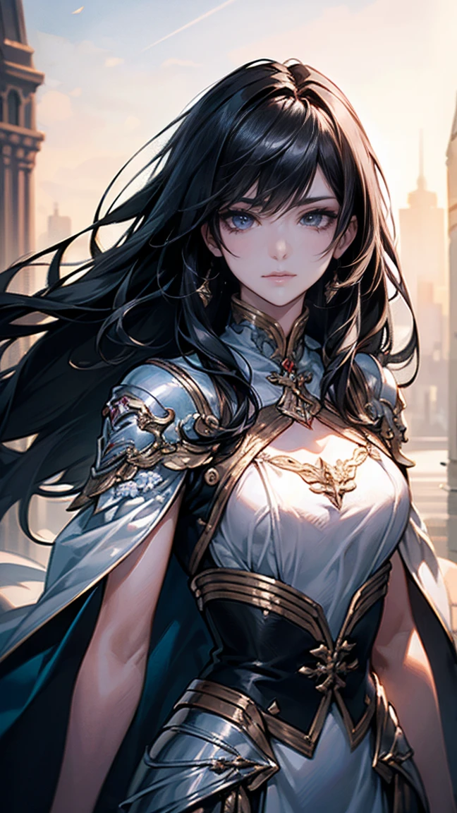 highest quality、masterpiece、8k、Realistic、超High resolution、Very delicate and beautiful、High resolution、Cinema Lighting、medium range shooting、Portraiture、Perfect female body、(Mid-chest:1.3)、Opposition、Looking at the audience、((length, Shiny black hair、that'always well maintained、ponytail:1.6、Deep purple eyes))、Intelligent and mysterious、Demonstrate calm observation、(Egg-shaped features、Thin lips、long, Characteristic small eyes)、Slim and supple build:1.6、Lightweight and quick to move、((Black and purple light combat uniform.:1.3、Designed for covert operations。Shoulder and waist holsters for throwing knives、A small silver charm bracelet on her left wrist))、Unobtrusive but magically protective、Basically, He has a blank or calm expression.、When the mission is successful, When he々Smile with satisfaction.、Walk quietly and calmly、Moves as smoothly as a shadow。