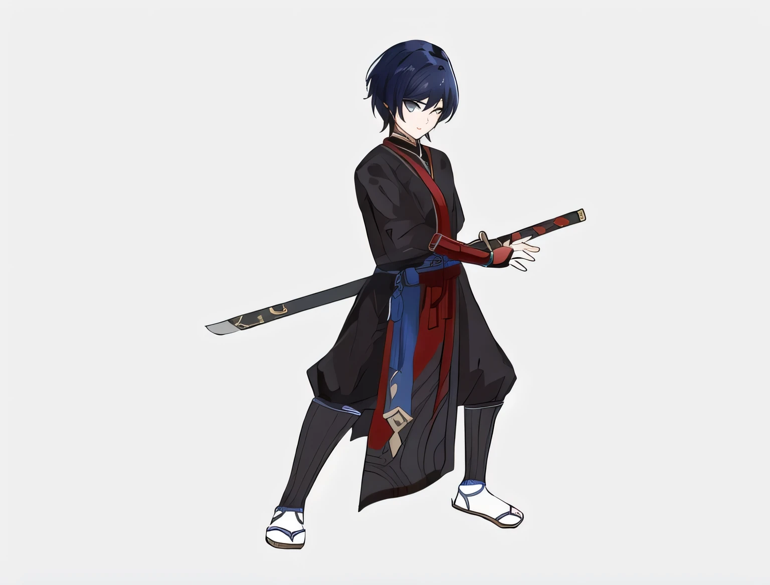 Genshin Impact,Skirmishers,Fine hair,Holding a sword,Beautiful eyes,cartoon,Highest quality