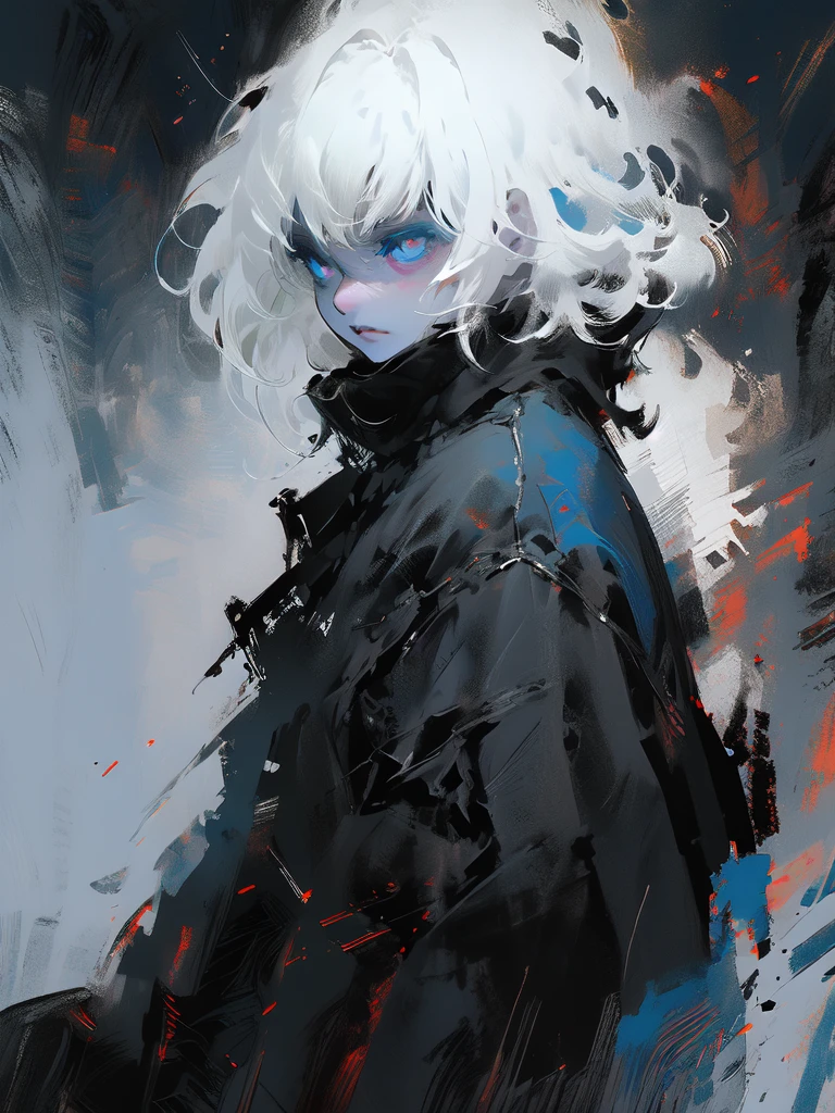 (side view,slightly above,:1.5),(extremely detailed CG unity 16k wallpaper:1.3),(trembling picture,break free,burn with passion,humanoid beast,:1.3)
(nonrepresentational art,vivid color, wide angle, visual kei,very rough strip:1.3),
style of decadent illustrations,meiji art,
pixelated chaos,lith printing,
ultra high res,
horror thehe,scary,
(white hair,glowing blue eyes,oni,cold,deep dark fantsy:1.5),
rain onk_arima,white background, scenery, ink, mountains, water, trees