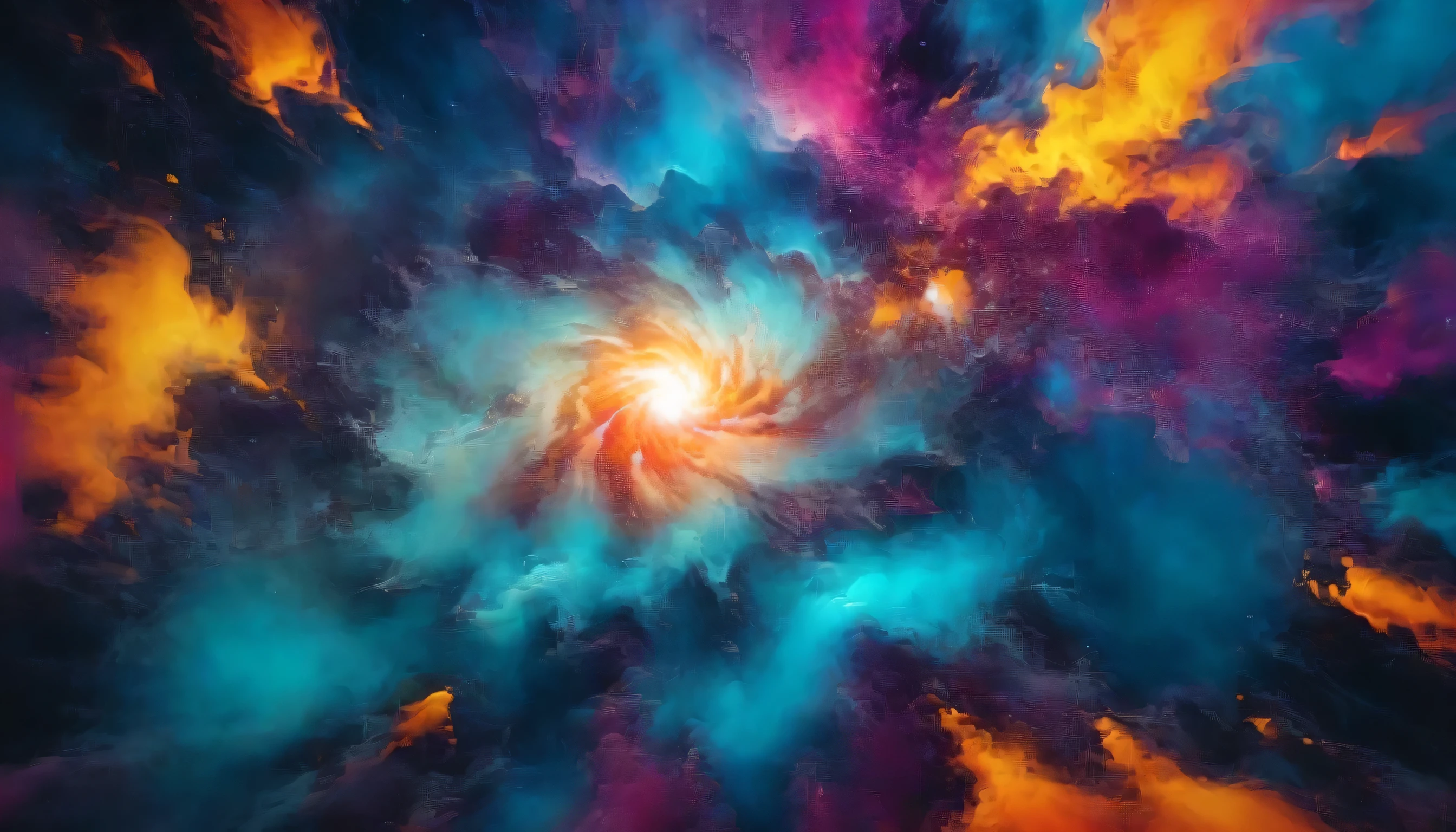 colorful gradient liquid, abstract background, cosmic explosion, 3D render, sharp focus, HDR, high resolution, photorealistic, vivid colors, dynamic composition, cinematic lighting, dramatic atmosphere, epic scale, mesmerizing energy, ethereal beauty