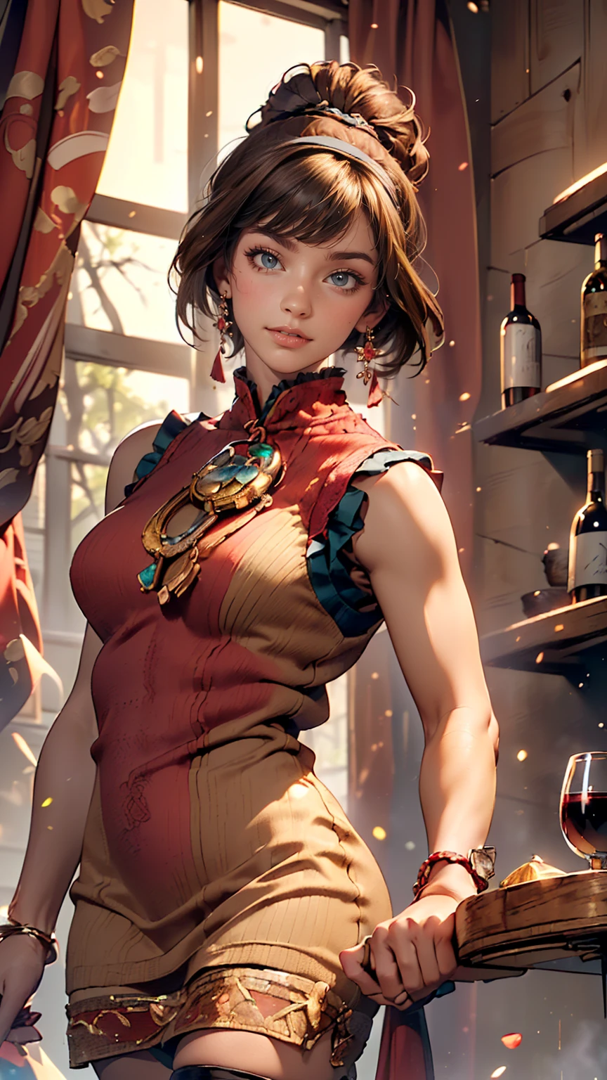 a beautiful girl at a gas station drinking a Kyojin drink, symmetrical face, golden hour, digital painting, soft lighting, adventurous, atmospheric lighting, 8K, octane render. By Makoto Shinkai, Stanley Artgerm Lau, WLOP, Rossdraws, James Jean, Andrei Riabovitchev, Marc Simonetti, krenz cushart, Sakimichan, D&D trending on ArtStation, digital