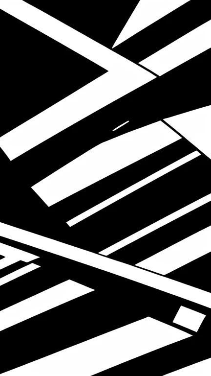symbols, unique, black and white, simple