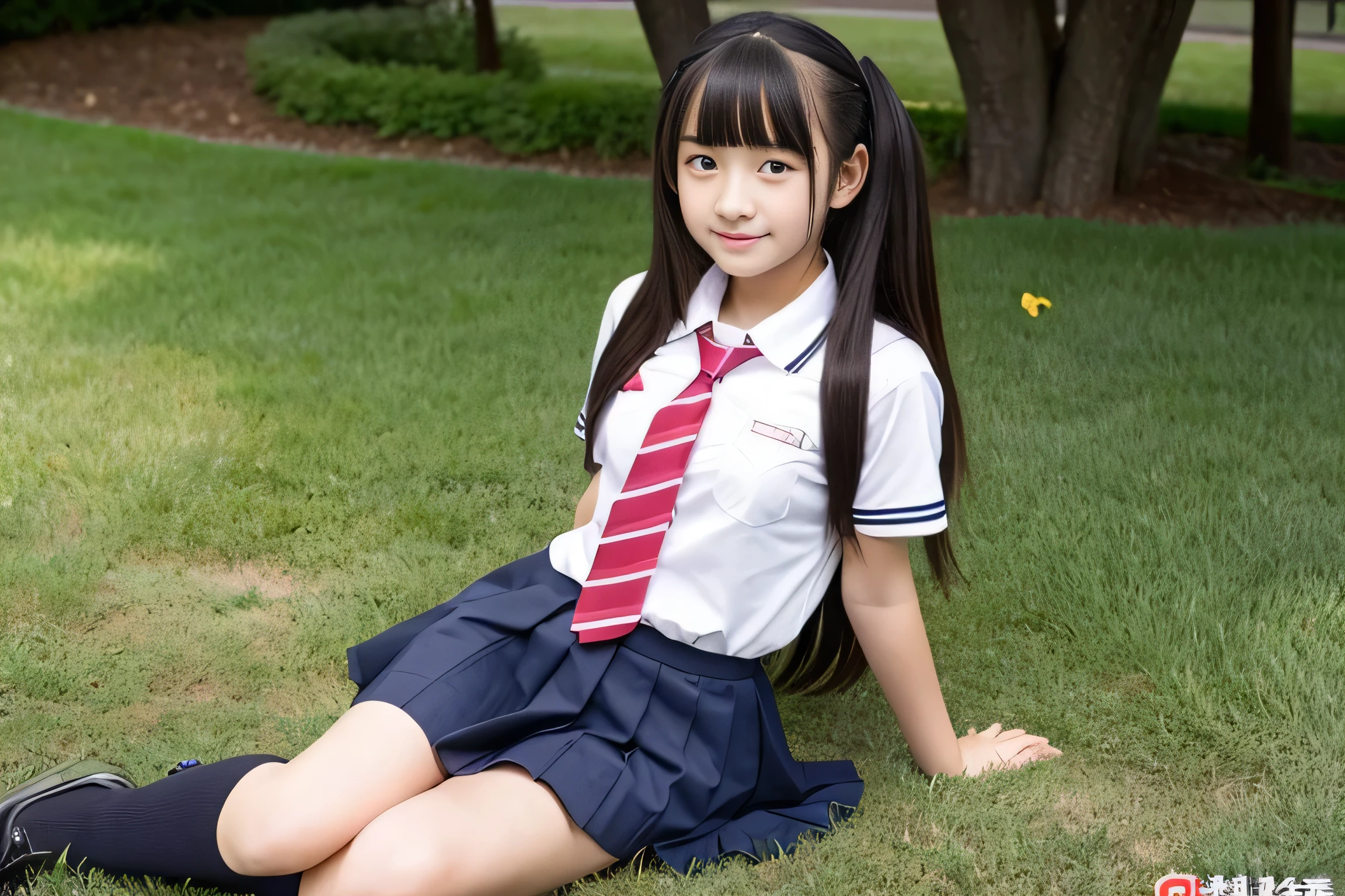 、middle Schoorm、School、Looks embarrassed、NSFW、short skirt、Erotic、More than one person