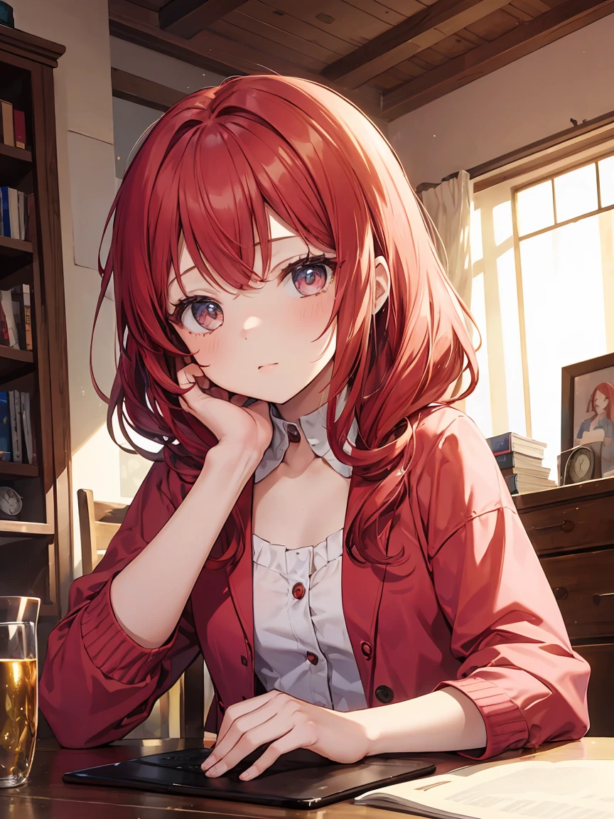 An -yeld giwith red hair went from poor to queen
