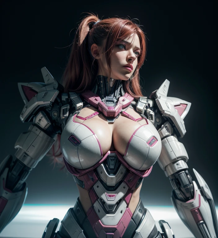 Textured skin, Super Detail, high details, High quality, Best Quality, hight resolution, 1080p, hard disk, Beautiful,(Elita One),beautiful cyborg woman,Mecha Cyborg Girl,Battle Mode,Girl with a Mecha Body,She wears a futuristic Transformers mech,Fulll body Shot,A powerful cyborg woman, sleek and futuristic, with advanced mechanical augmentations that enhance her strength and capabilities.