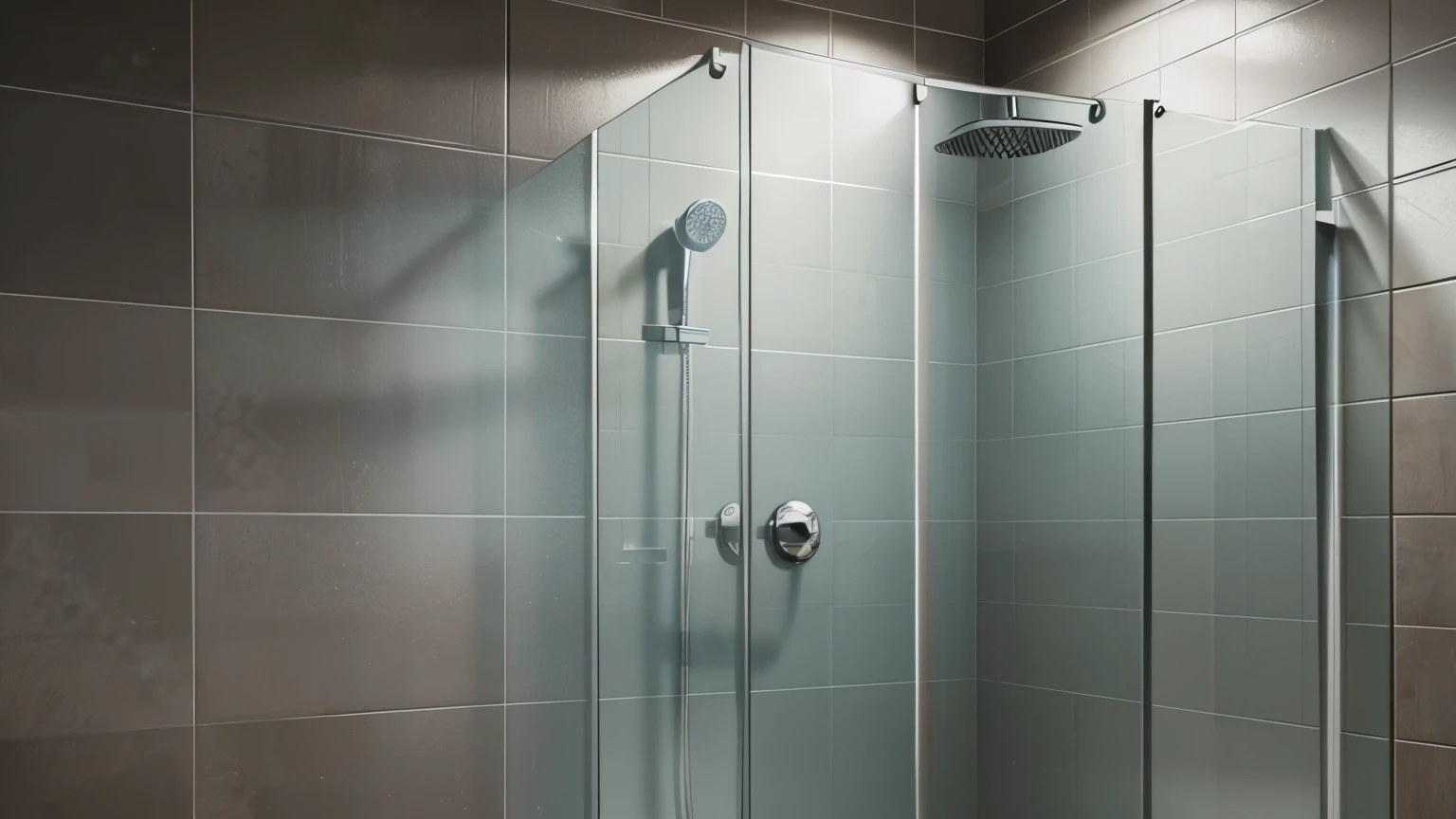 shower pane, steam, fogged glass, shower (place)