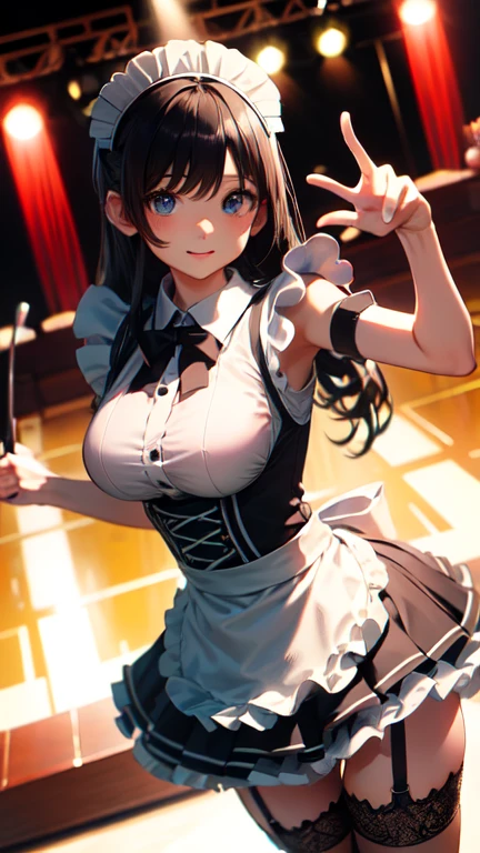 Please draw a full body of a woman.。Smooth skin、RAW images、High definition、High resolution、high resolution、Full Body、Toes、Tube top bra、Satin long skirt、Perfect fingertips、５Finger、Perfect legs先、Perfect legs、Perfect Face、Detailed face、smile、Embarrassed、Navy city clothes、Standing pose、masterpiece、Highest quality、Similar to Asuna from Sword Art Online、Wearing a dress