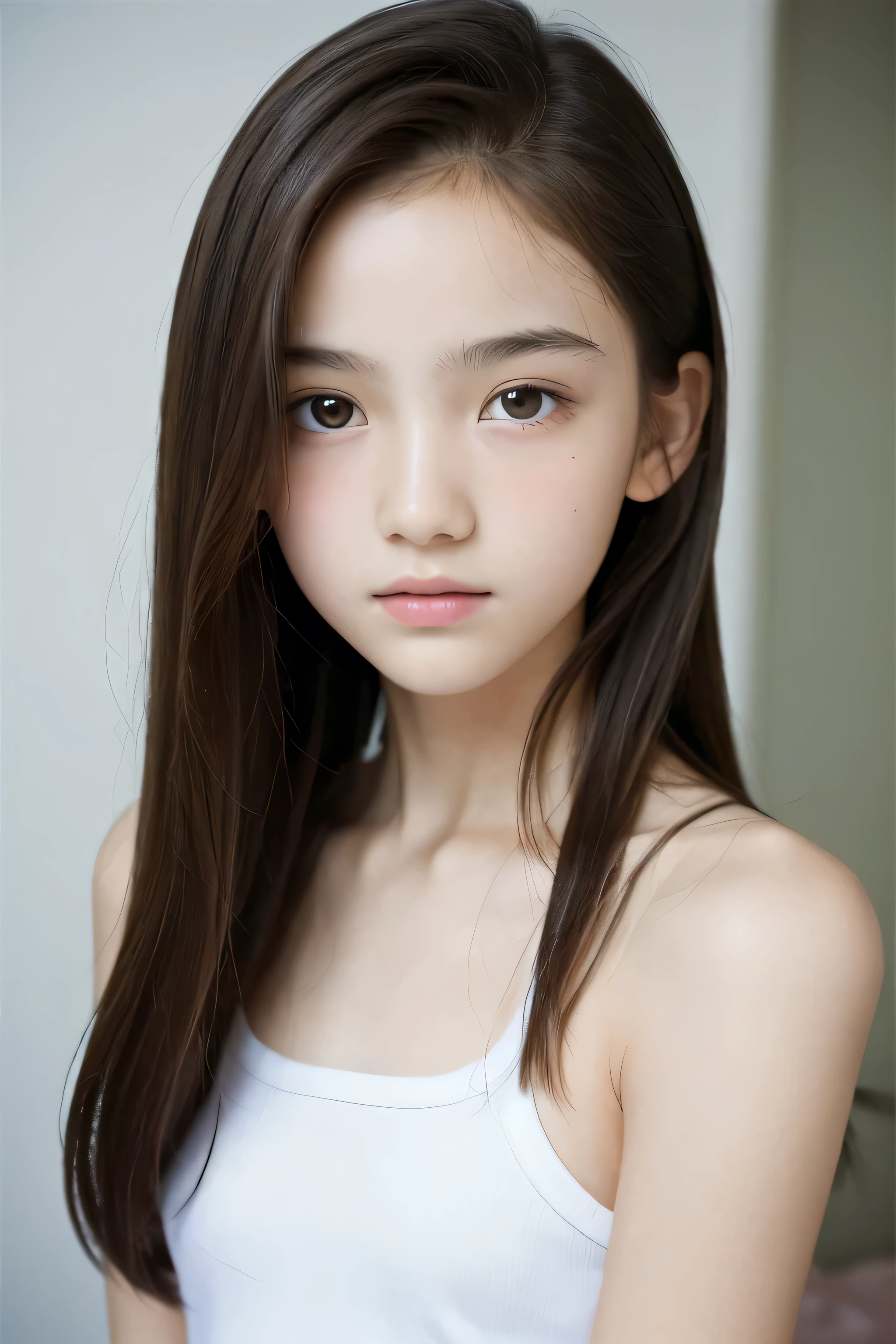 ((highest quality)), ((Photo quality)), (detailed), Perfect Face,,,Thin arms,White skin,Beauty,Bedroom