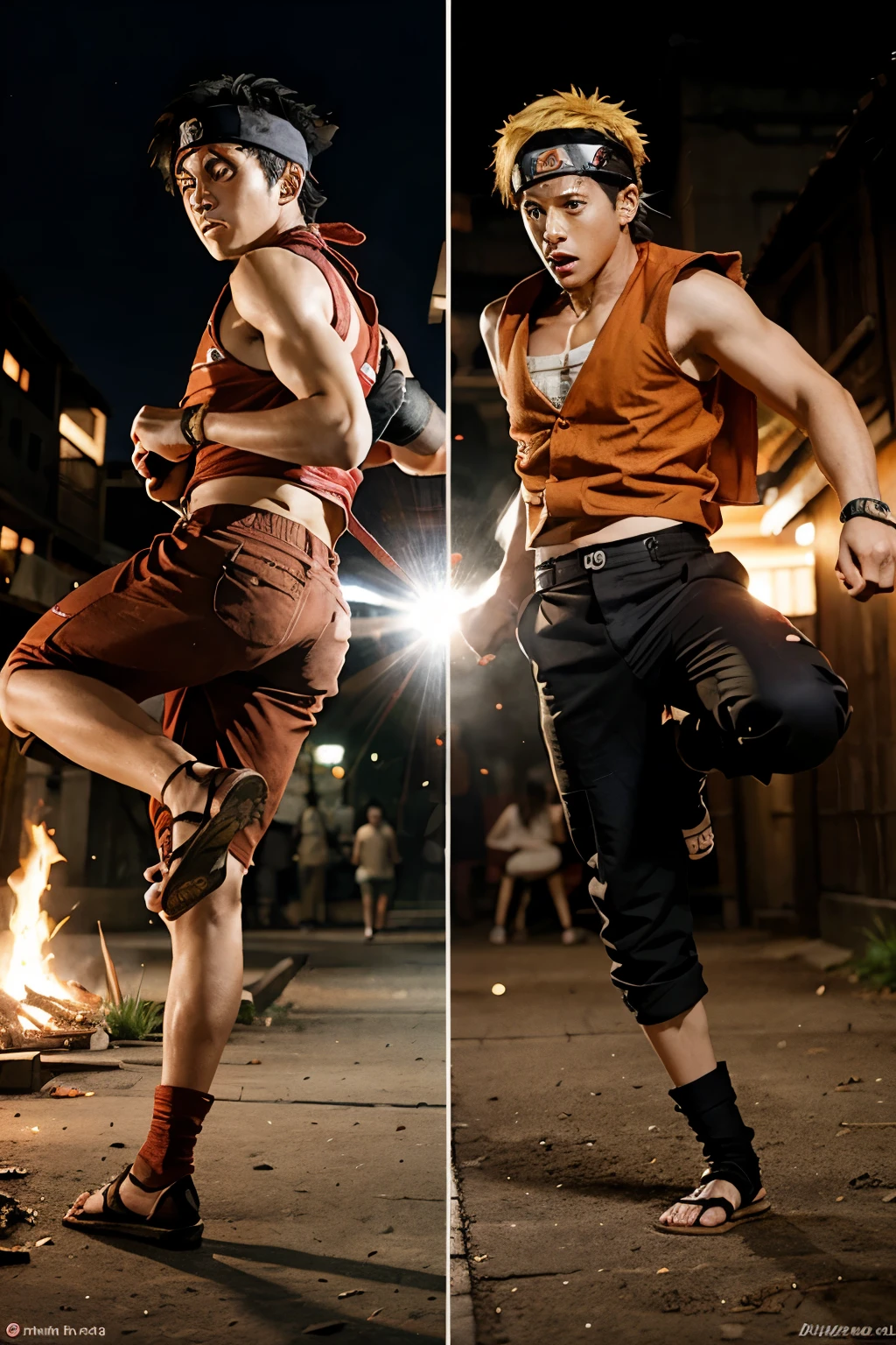 Naruto vs luffy